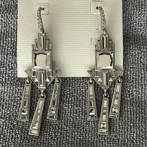 Art Deco chandelier earrings Lia Sophia